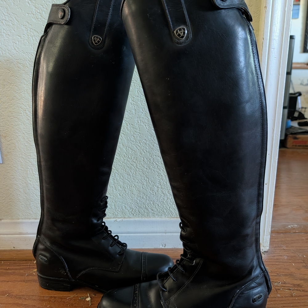 Ariat Heritage Contour II Field Zip Tall Riding Boot - Picture 2 of 6